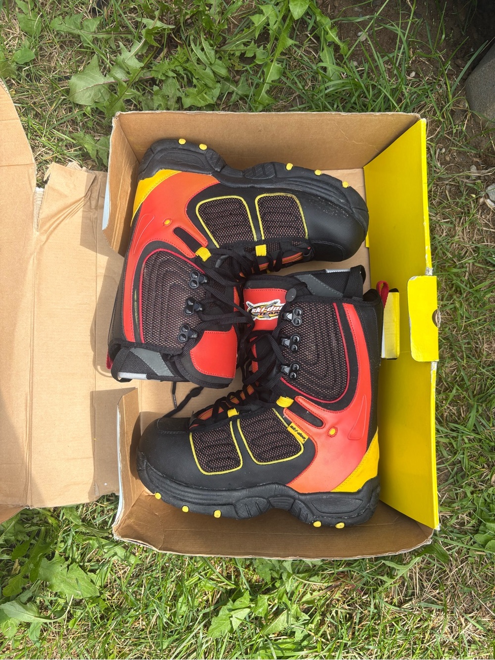 Ski-doo Racing  Team Snowcross  Snowmobile Skidoo Winter Boots